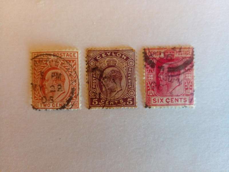 Ceylon 1903-08 KEVII