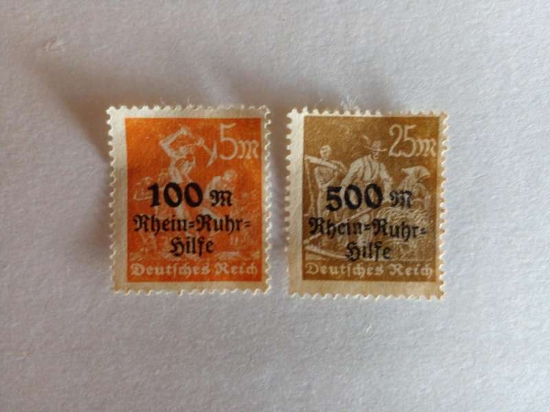 Germany (Deutsches Reich) 1923 Charity Stamps
