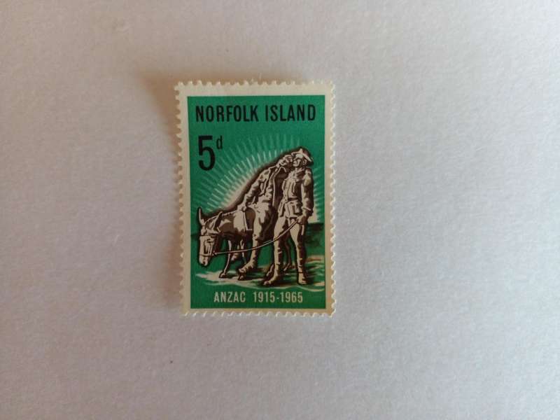 Norfolk Island 1965 50th Anniversary of landing Gallipoli