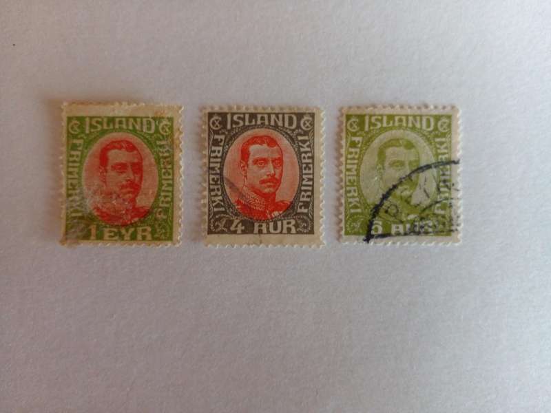 Iceland 1920 King Christian X