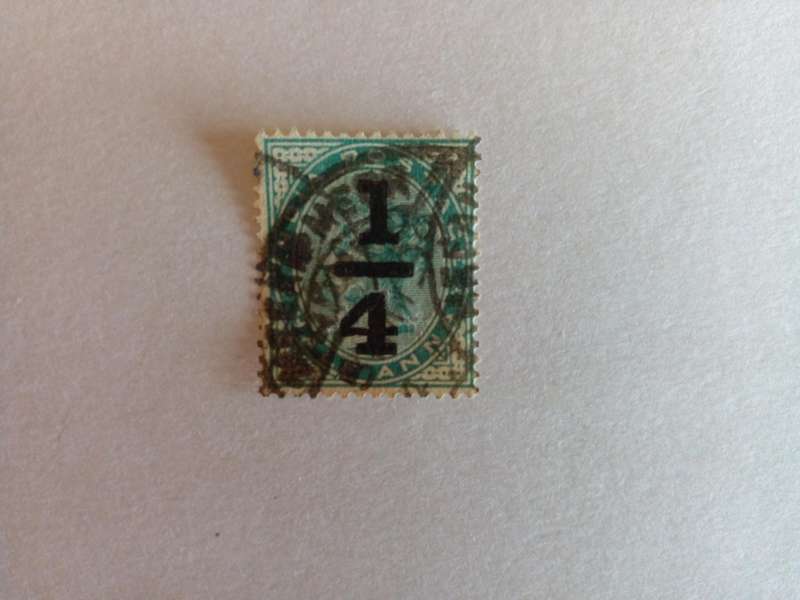 India 1898 Q Victoria