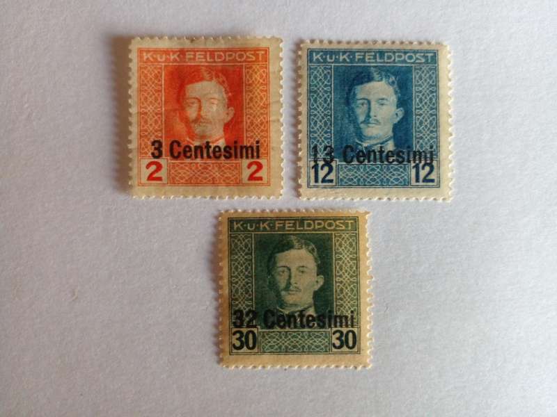 Italy 1917 WWI Occupation by Austro Hungarian Empire