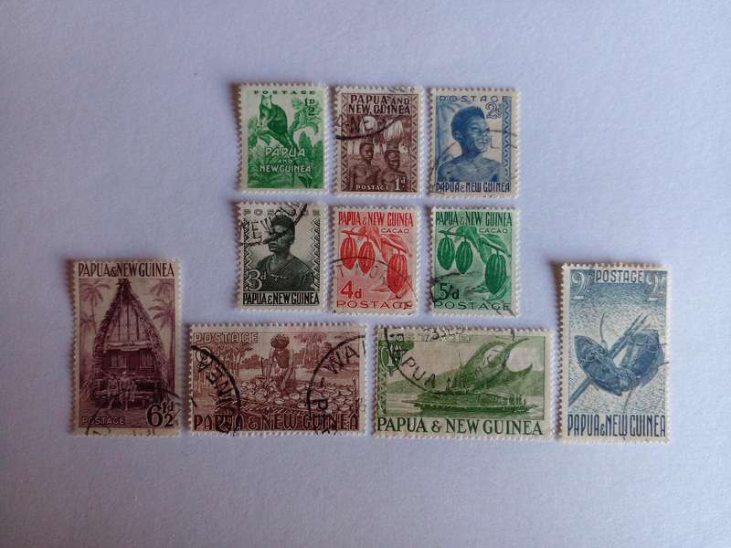 Papua New Guinea 1952 Local Motifs