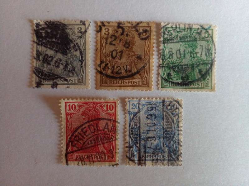 Germany (Reichspost) 1900 Germania
