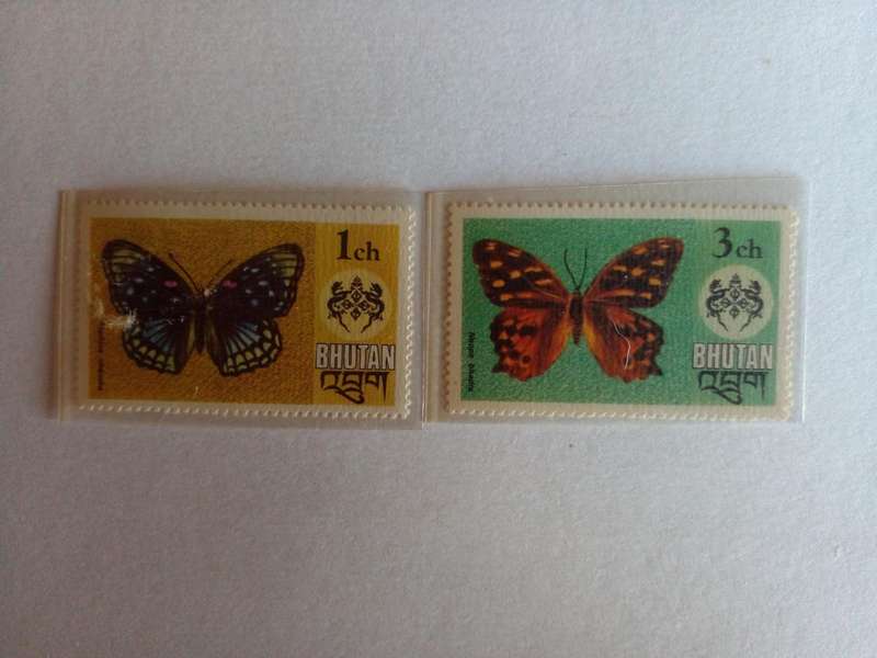 Bhutan 1974 Butterflies