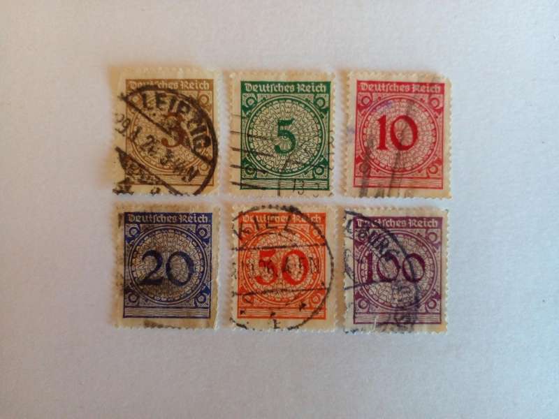 Germany (Deutsches Reich) 1924 New Reichsmark Currency