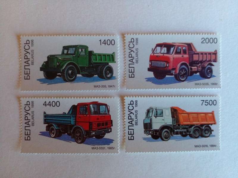 Belarus 1998 Dump Trucks