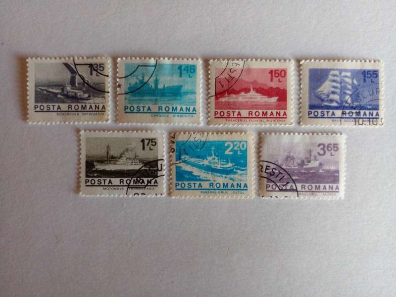 Romania 1974 Ships