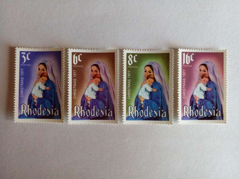 Rhodesia 1977 Christmas