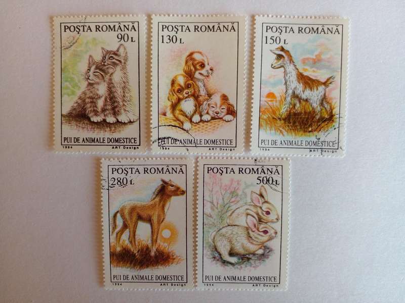 Romania 1994 Domestic Animals