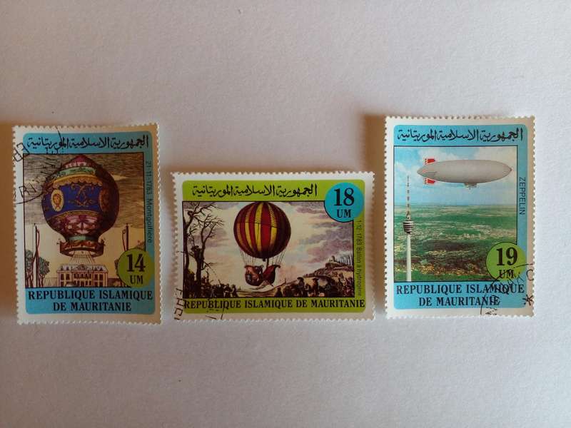 Mauritania 1982 200th Anniversary of first manned flight