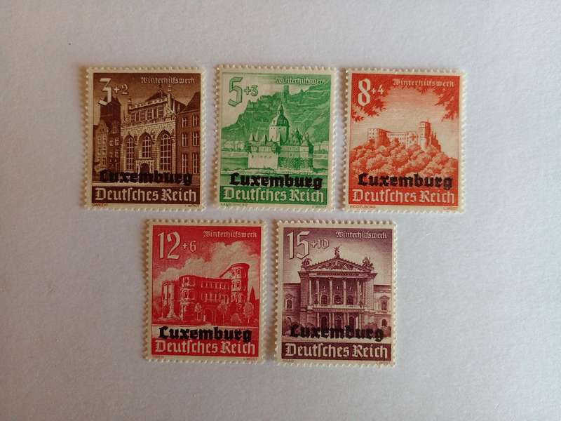 Luxembourg 1940 WWII German Invasion