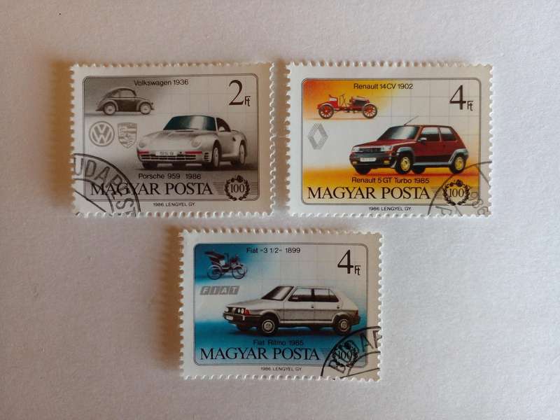 Hungary 1986 Motor Cars