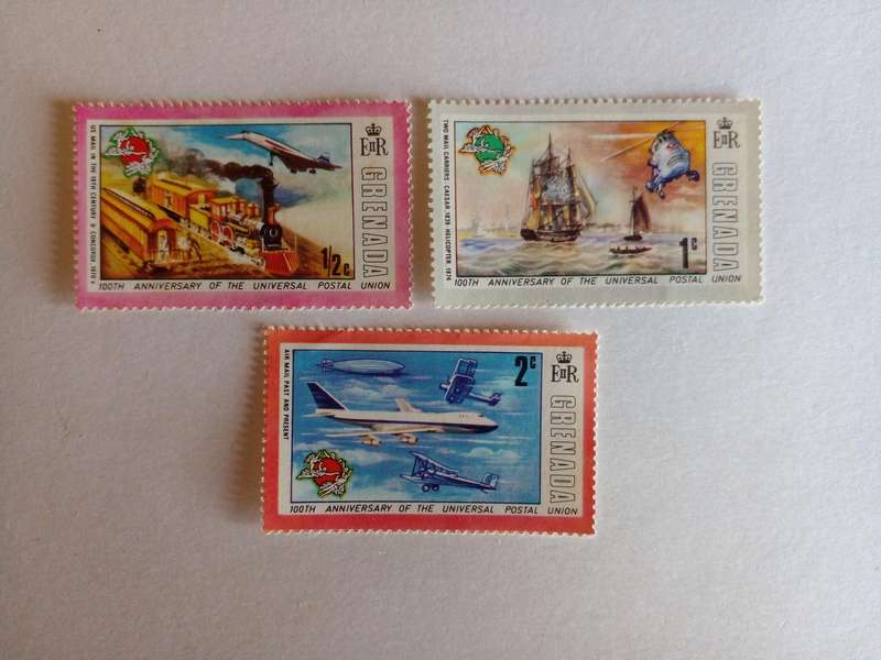 Grenada 1974 100th Anniversary of UPU