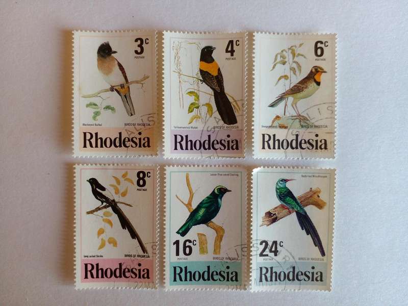 Rhodesia 1977 Birds