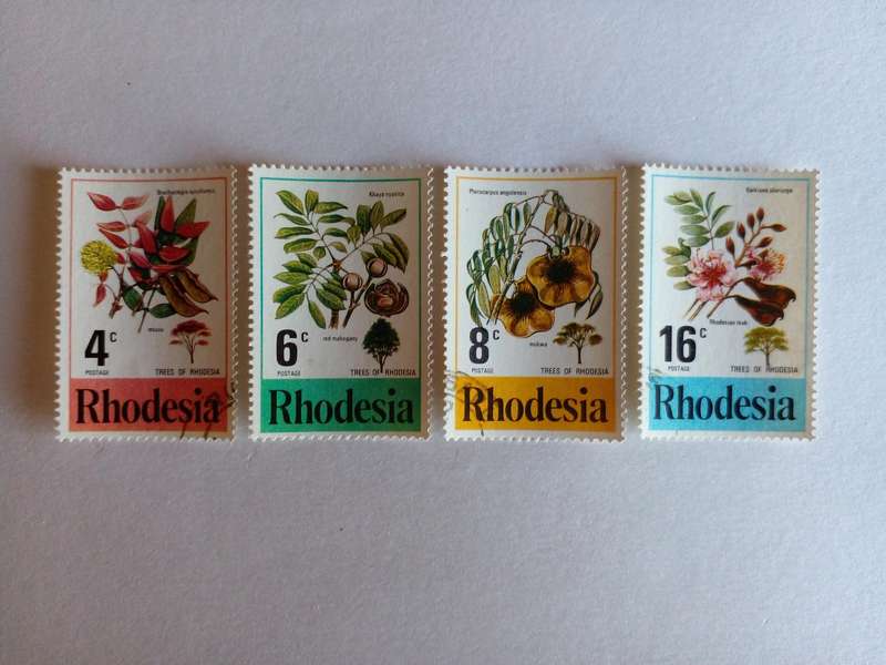 Rhodesia 1976 Trees