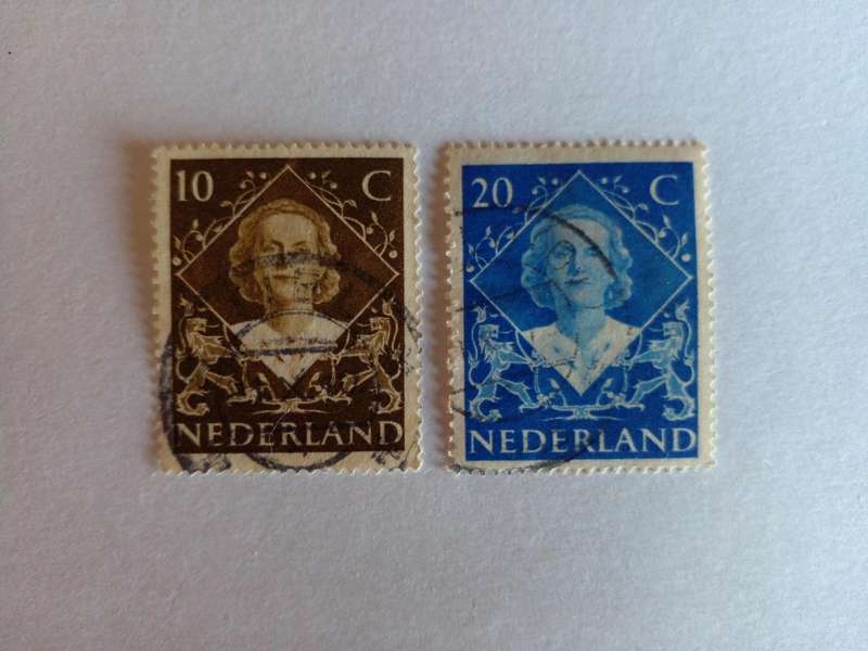 Netherlands 1948 Coronation Q Juliana