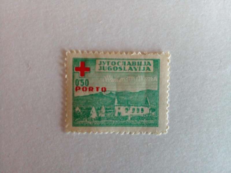 Yugoslavia 1947 Red Cross