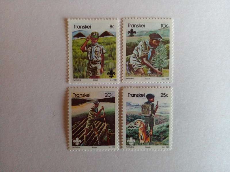 Transkei 1982 Boy Scouts