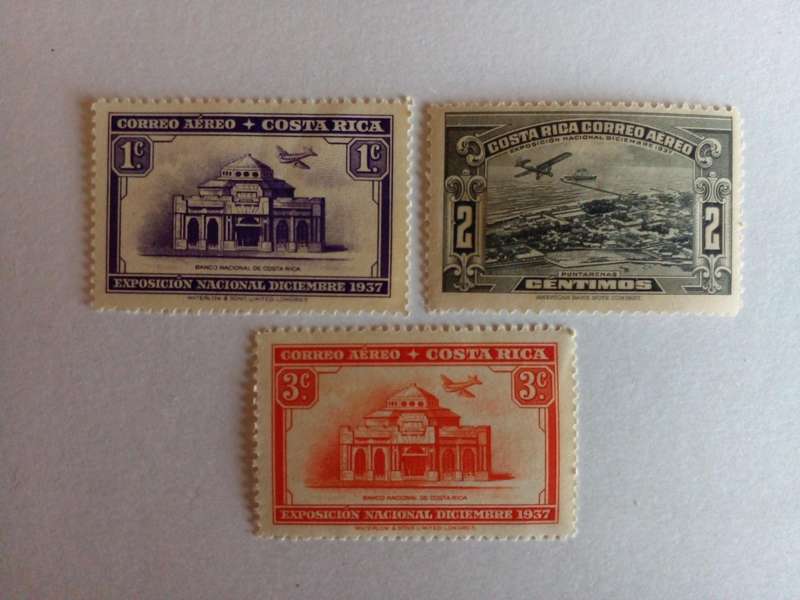 Costa Rica 1937 National Exhibition San Jose