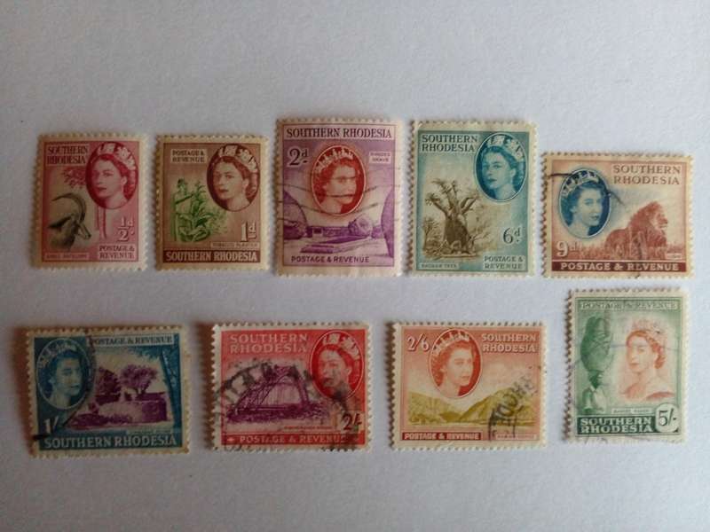 Southern Rhodesia 1953 Definitive Issue