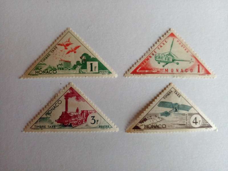 Monaco 1953 Postage Due
