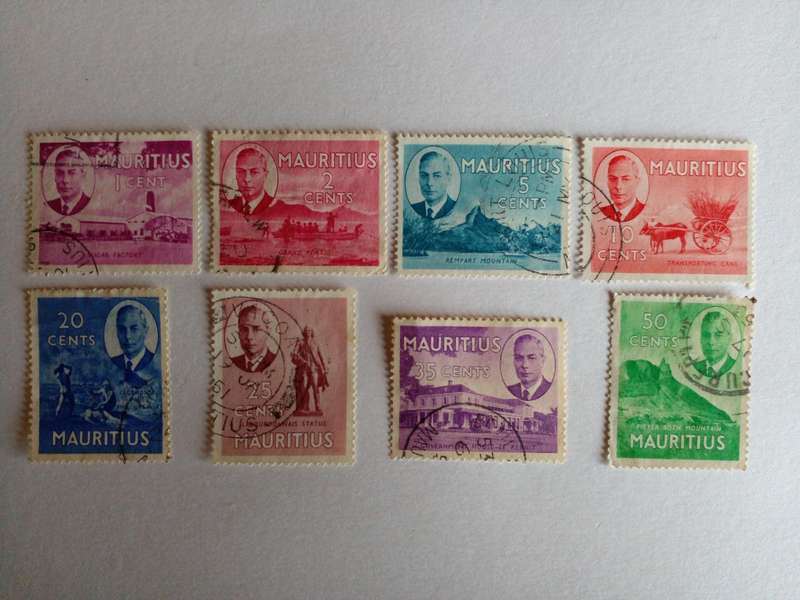 Mauritius 1950 KGVI Local Motifs