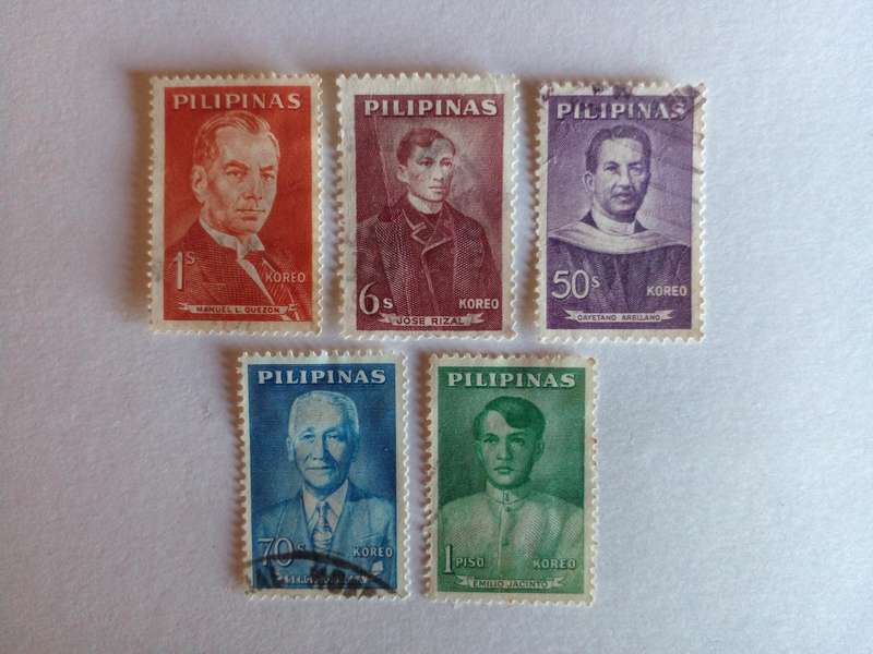 Philippines 1962 Famous Filipinos