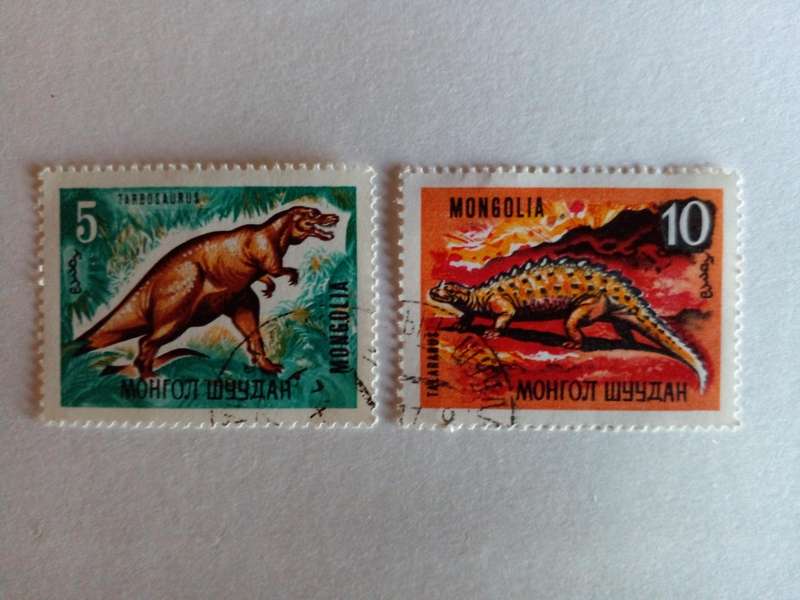 Mongolia 1967 Prehistoric Animals