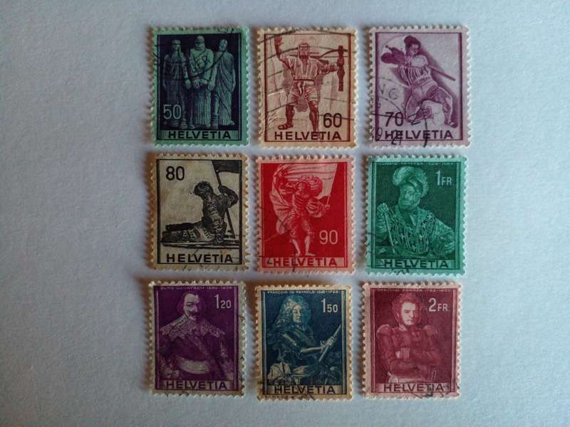 Switzerland 1941 Definitive Issue