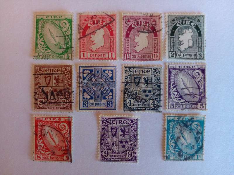 Ireland 1922 New Daily Stamps