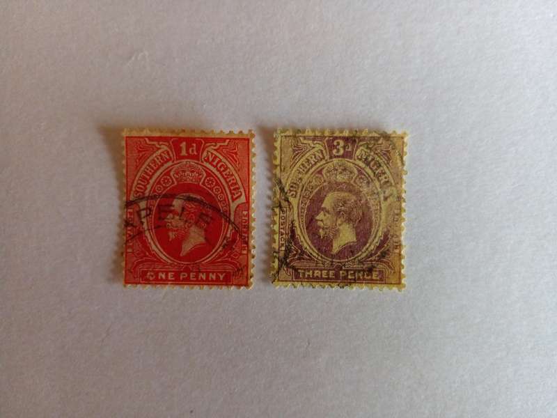 Southern Nigeria 1912 KGV
