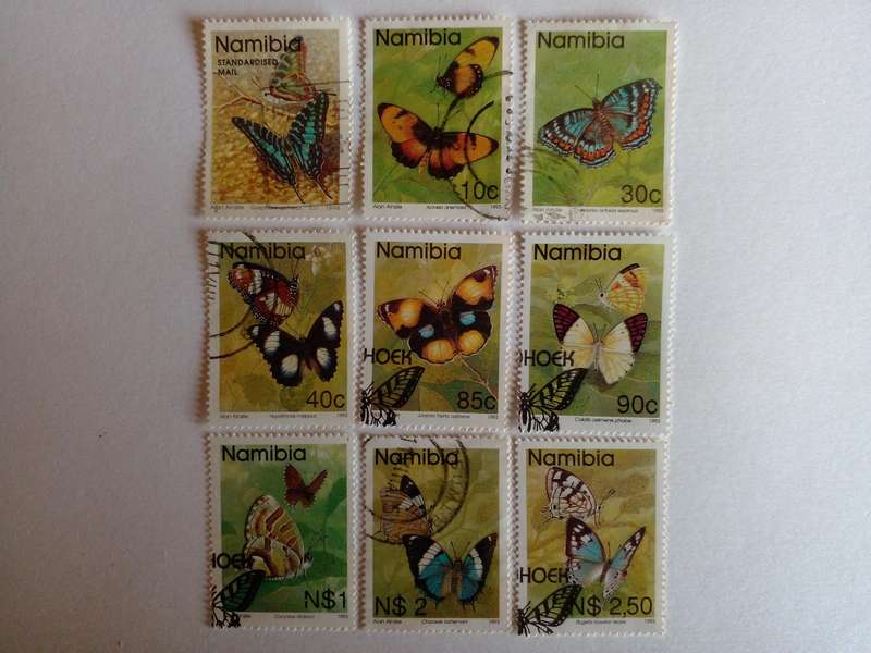 Namibia 1994 Butterflies