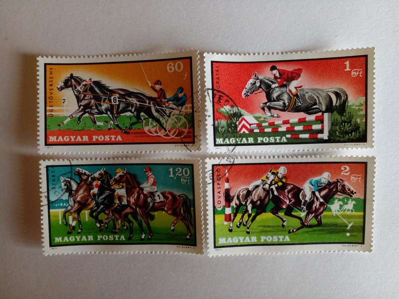 Hungary 1971 Horse Racing