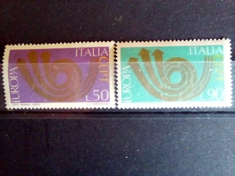 Italy 1973 Europa Stamps