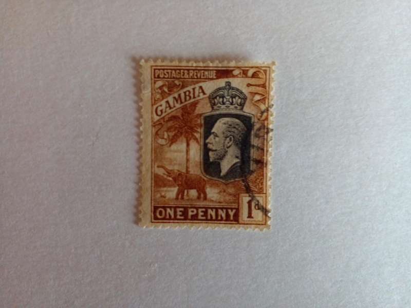 Gambia 1922 KGV