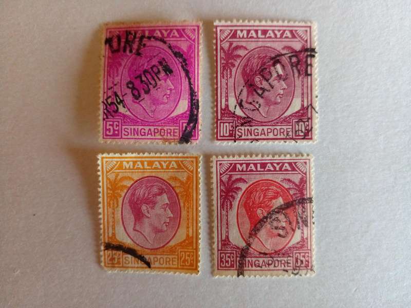 Singapore 1948 KGVI
