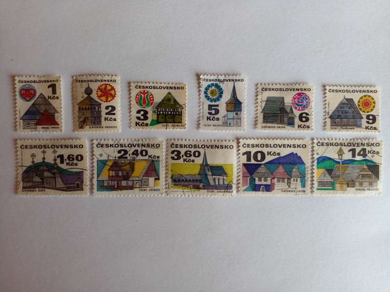 Czechoslovakia 1971 Regional Buildings