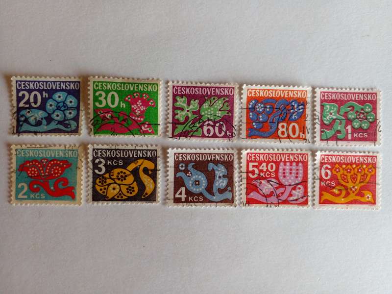 Czechoslovakia 1971 Flowers