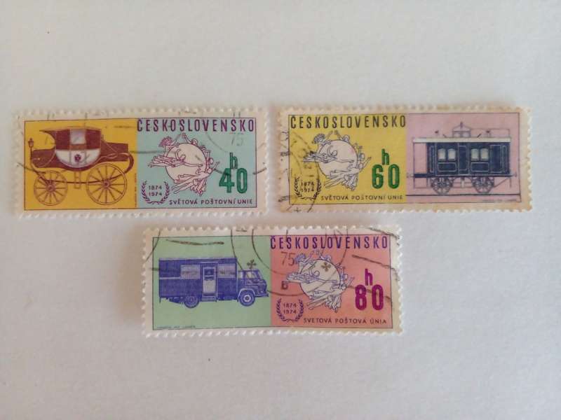 Czechoslovakia 1974 UPU Centenary