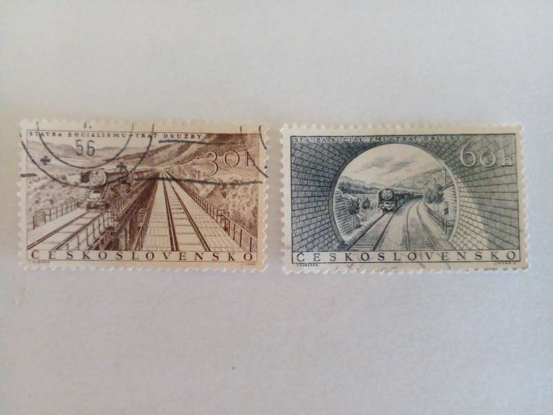 Czechoslovakia 1955 Building Progress