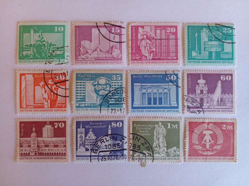 Germany (DDR) 1973 Berlin Buildings and Monuments (Large)