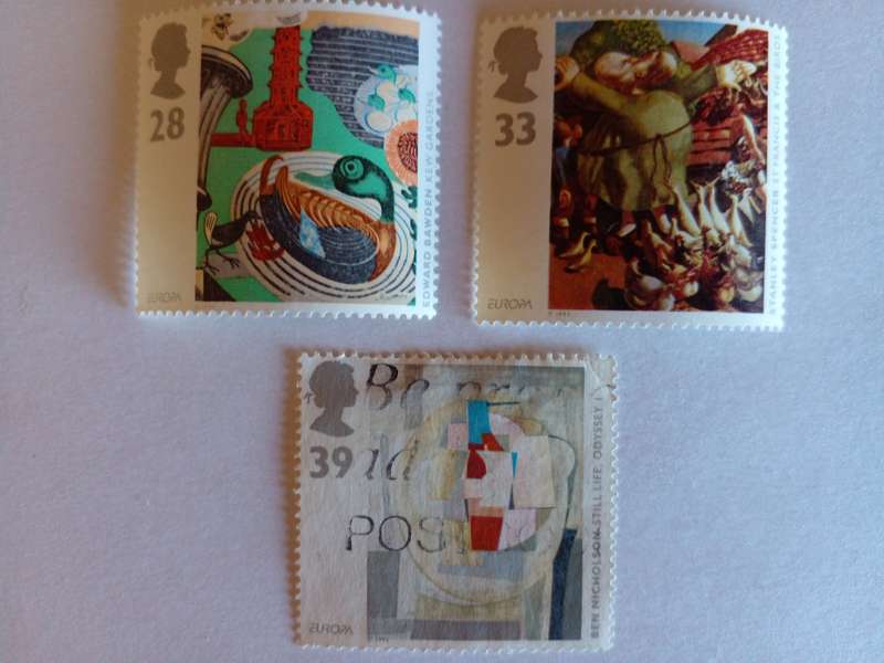GB 1993 Europa Stamps
