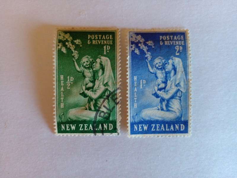 New Zealand 1949 Health Stamps
