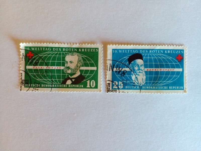 Germany (DDR) 1957 Red Cross