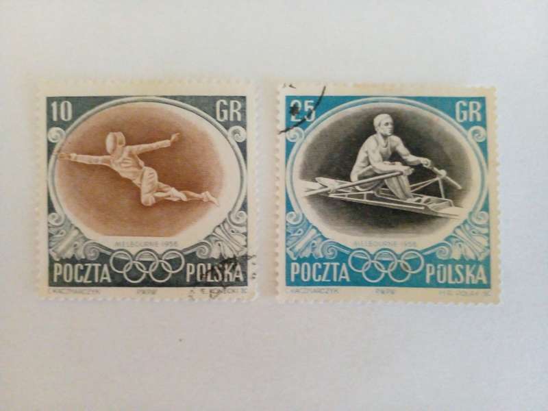 Poland 1956 Olympic Games Melbourne