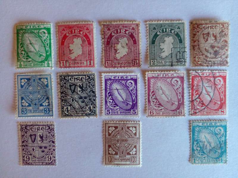Ireland 1922 New Daily Stamps