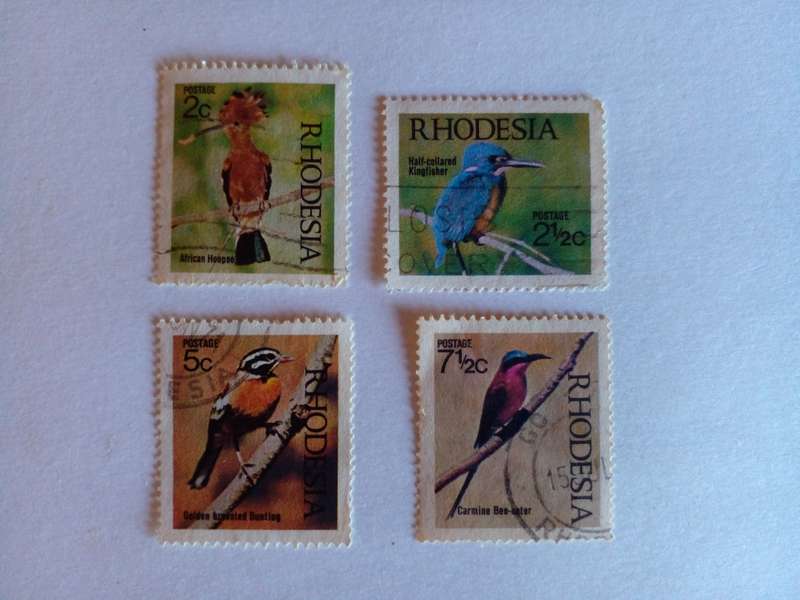 Rhodesia 1971 Birds