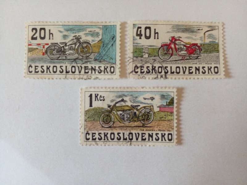 Czechoslovakia 1975 Motorcycles