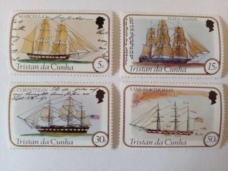 Tristan da Cunha 1982 Ships